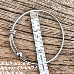 Charm Bar Bangle Bracelet
