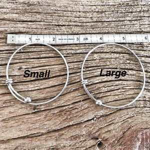 Charm Bar Bangle Bracelet