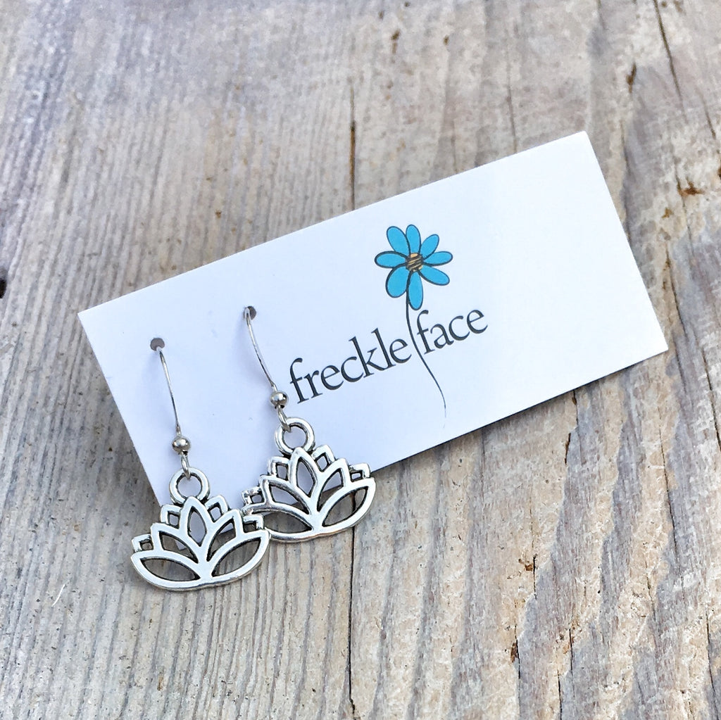 Lotus Flower Earrings