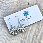 Rose Flower Earrings