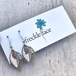 Layered Leaf Earrings