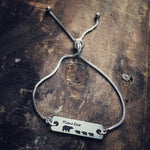 Mama Bear adjustable Bar Bracelets