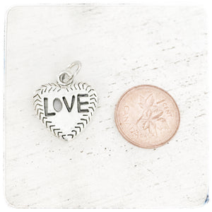 Love - see through heart - Charm