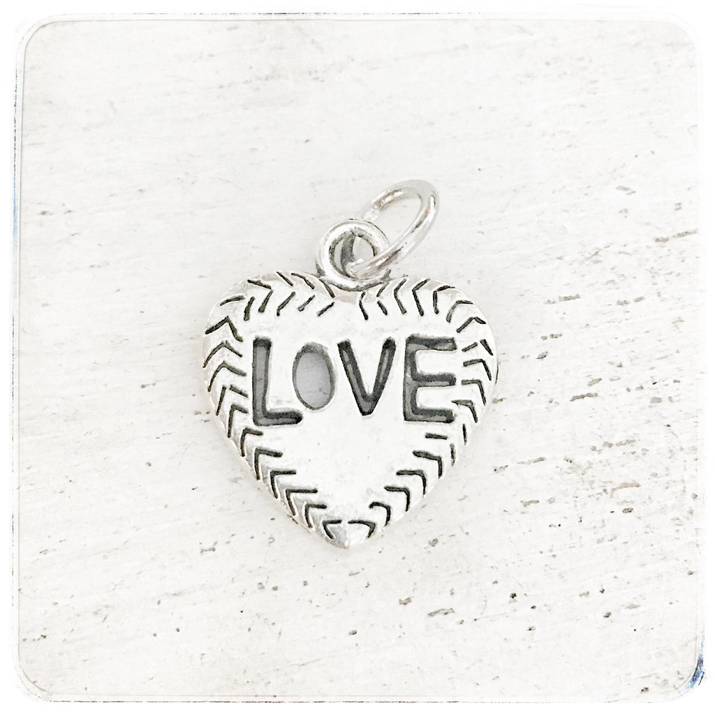 Love - see through heart - Charm