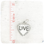 Love - see through heart - Charm