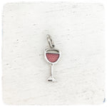 Red Wine Glass - Charm