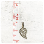Small Fancy Leaf - Charm