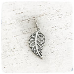 Small Fancy Leaf - Charm