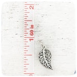Small Fancy Leaf - Charm