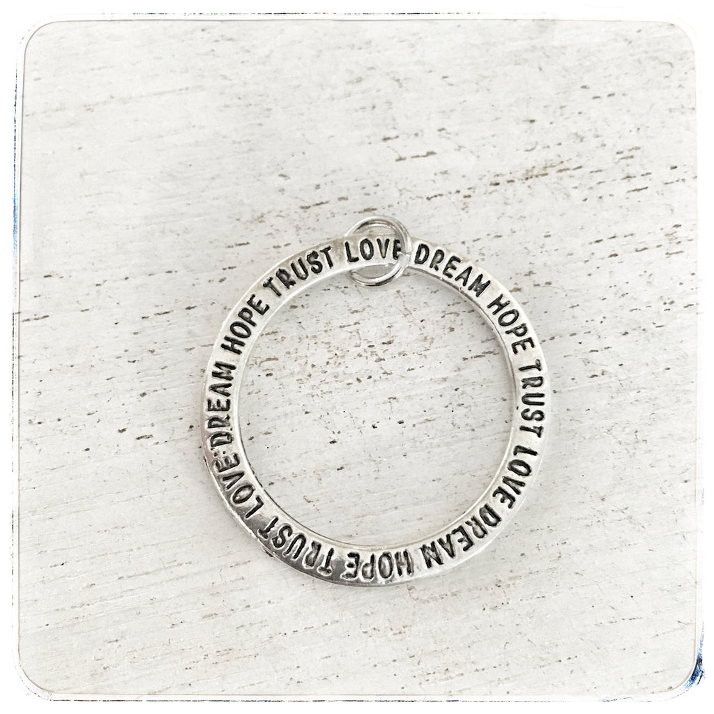 Love Dream Hope Trust Ring - Charm