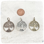 Tree in Circle - Charm