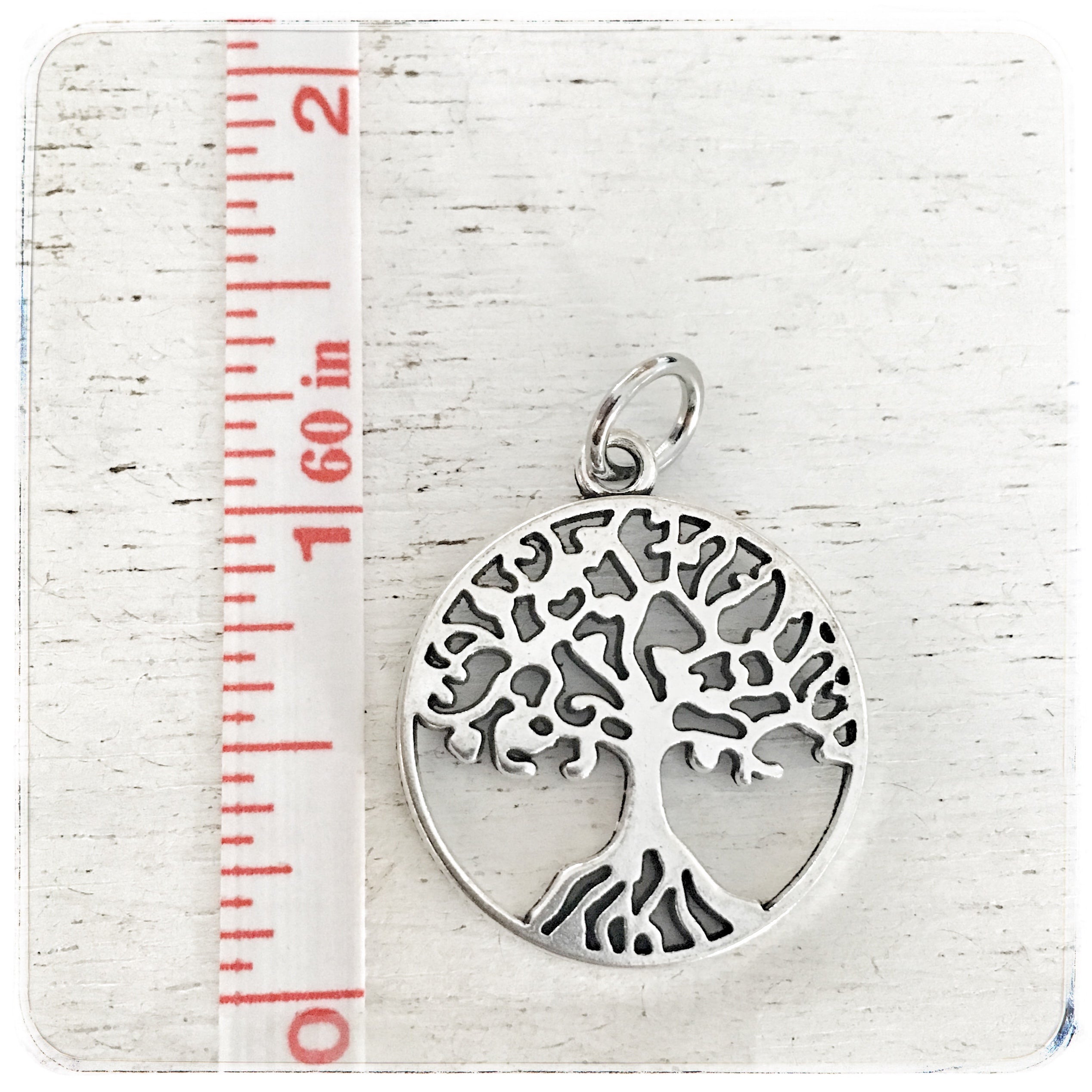 Tree in Circle - Charm