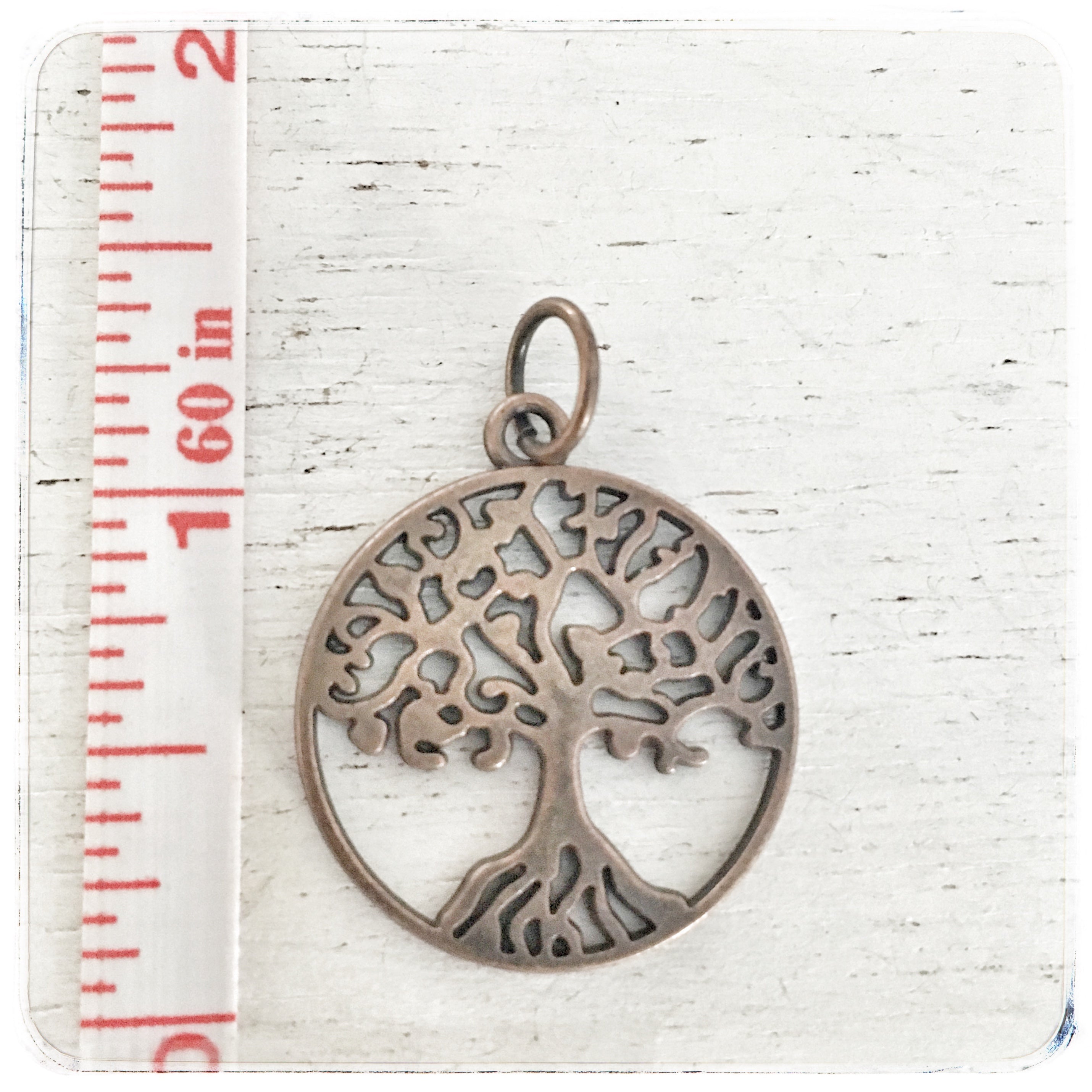 Tree in Circle - Charm