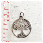 Tree in Circle - Charm