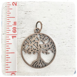 Tree in Circle - Charm