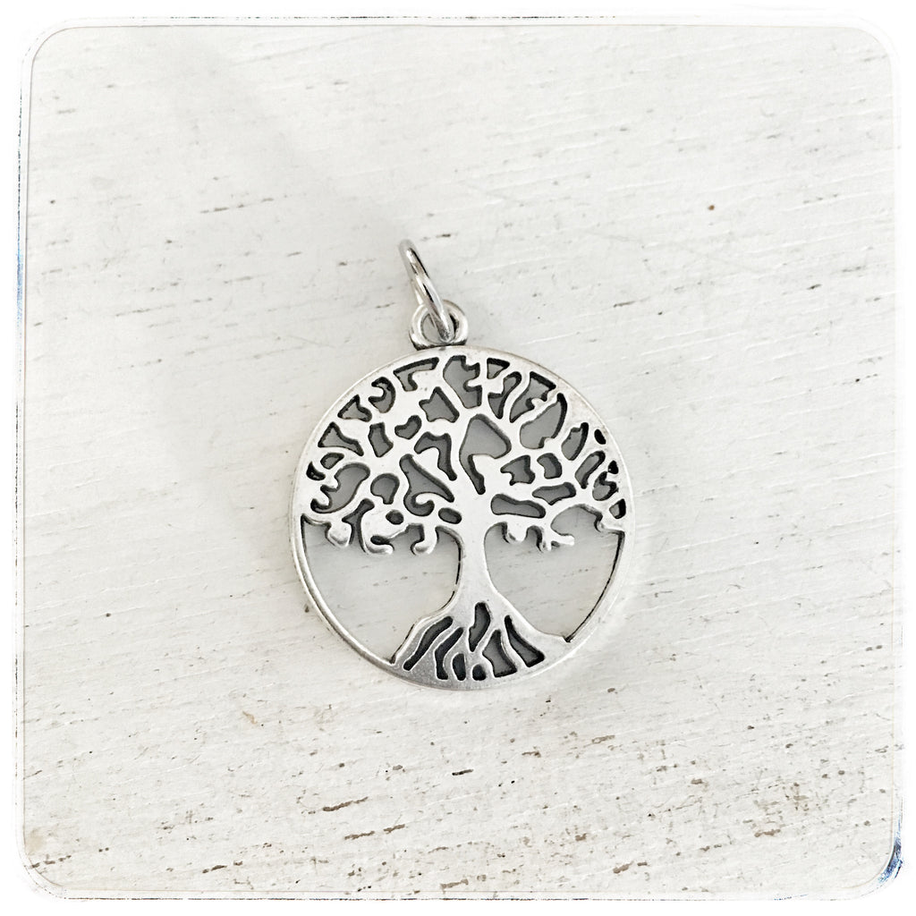 Tree in Circle - Charm