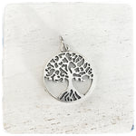 Tree in Circle - Charm