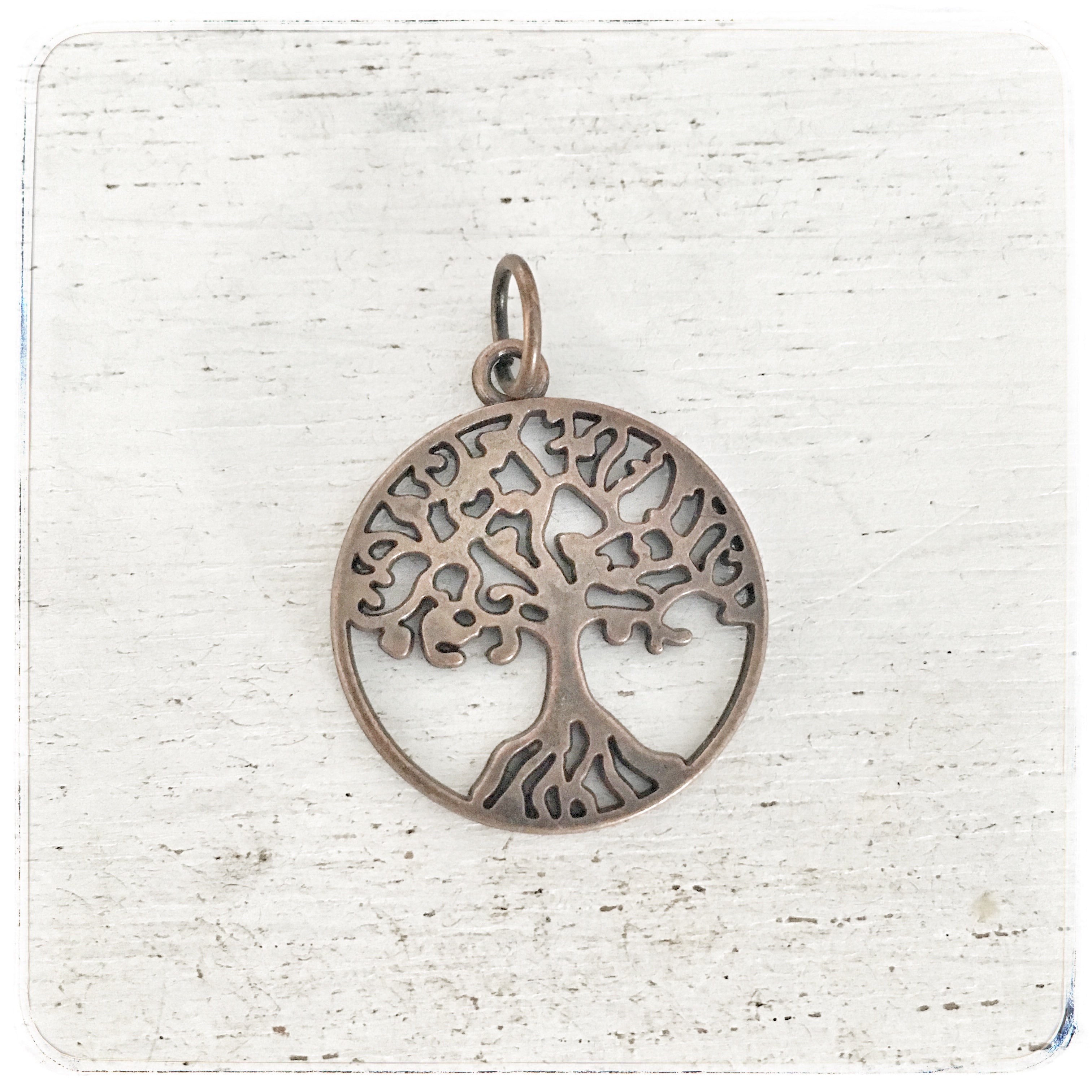 Tree in Circle - Charm