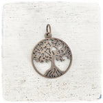 Tree in Circle - Charm