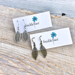 Filigree Leaf Earrings