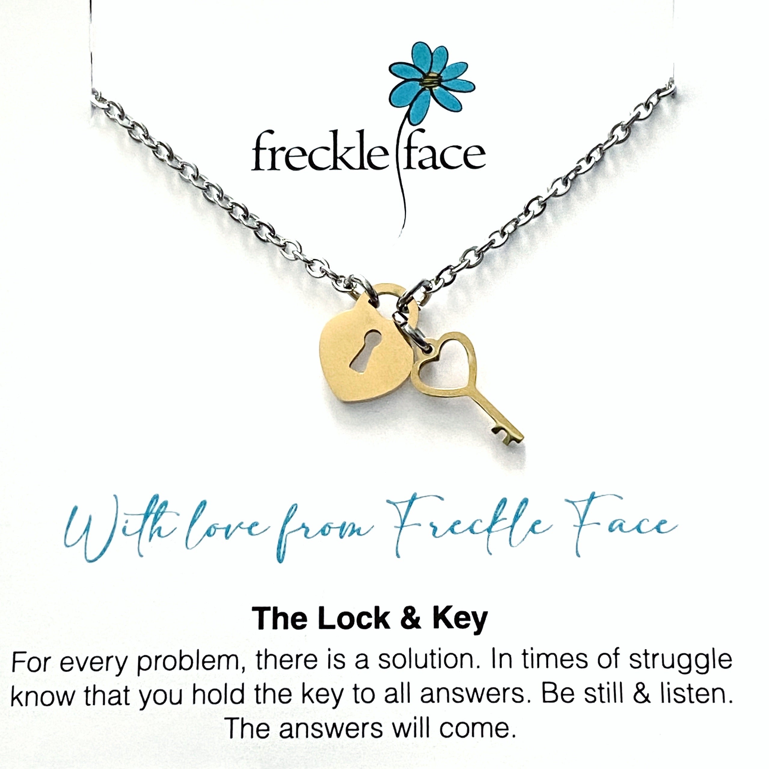 With Love from Freckle Face - Lock & Key
