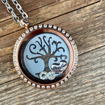 Glass Locket Grandma Necklace Option 2