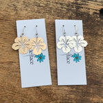 Hibiscus Flower earrings