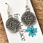 Flower Medallion Earrings