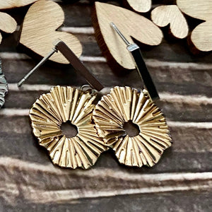 Sunburst Stud Earrings