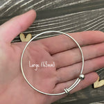 Charm Bar Bangle Bracelet