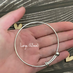 Charm Bar Bangle Bracelet