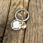 No Matter What Keychain