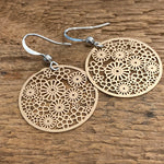 Flower Collage Hook earrings