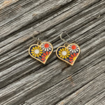 Retro Flower Power Earrings