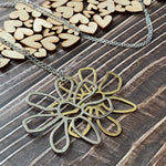 Double Flower Necklace
