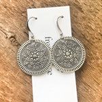 Medallion Earrings Medium Size
