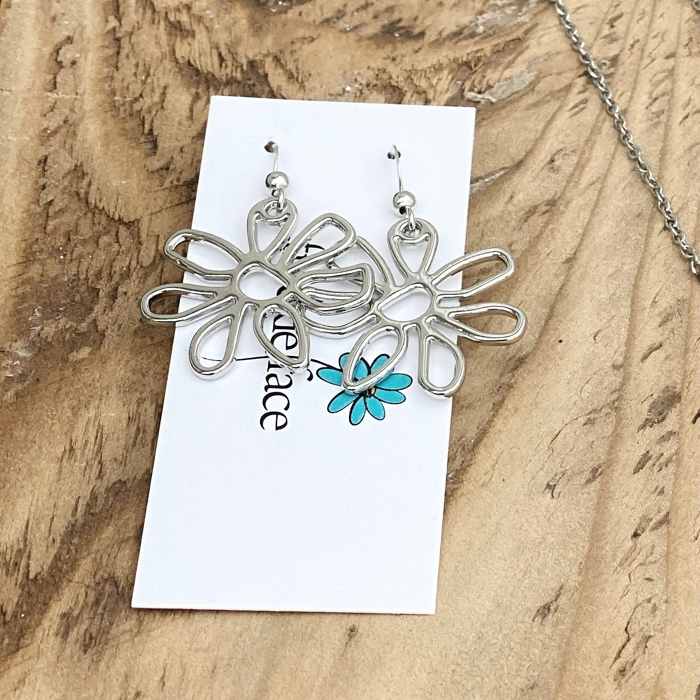 Breathe Flower Earrings