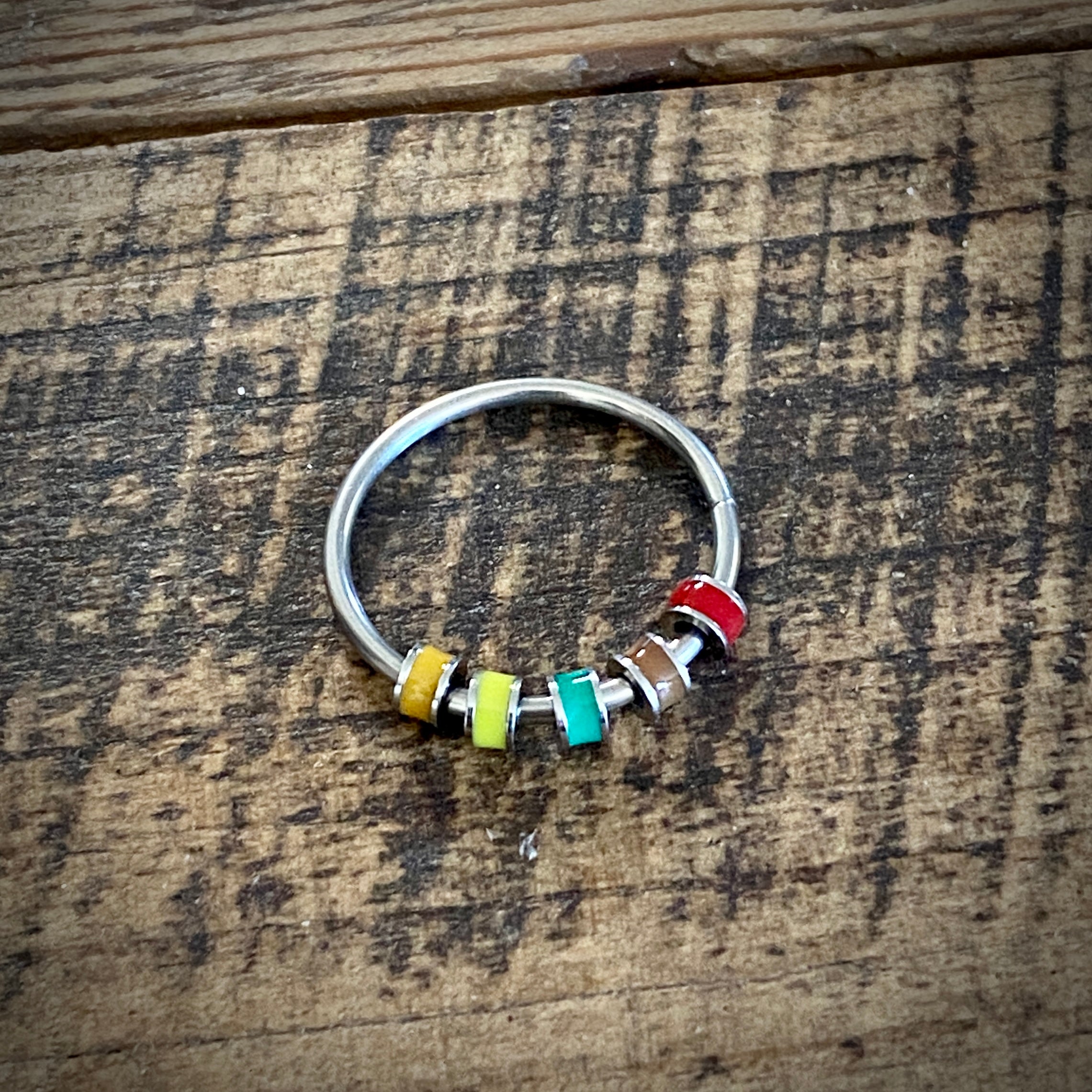 Rainbow Fidget Ring