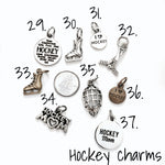 Sports charm selection