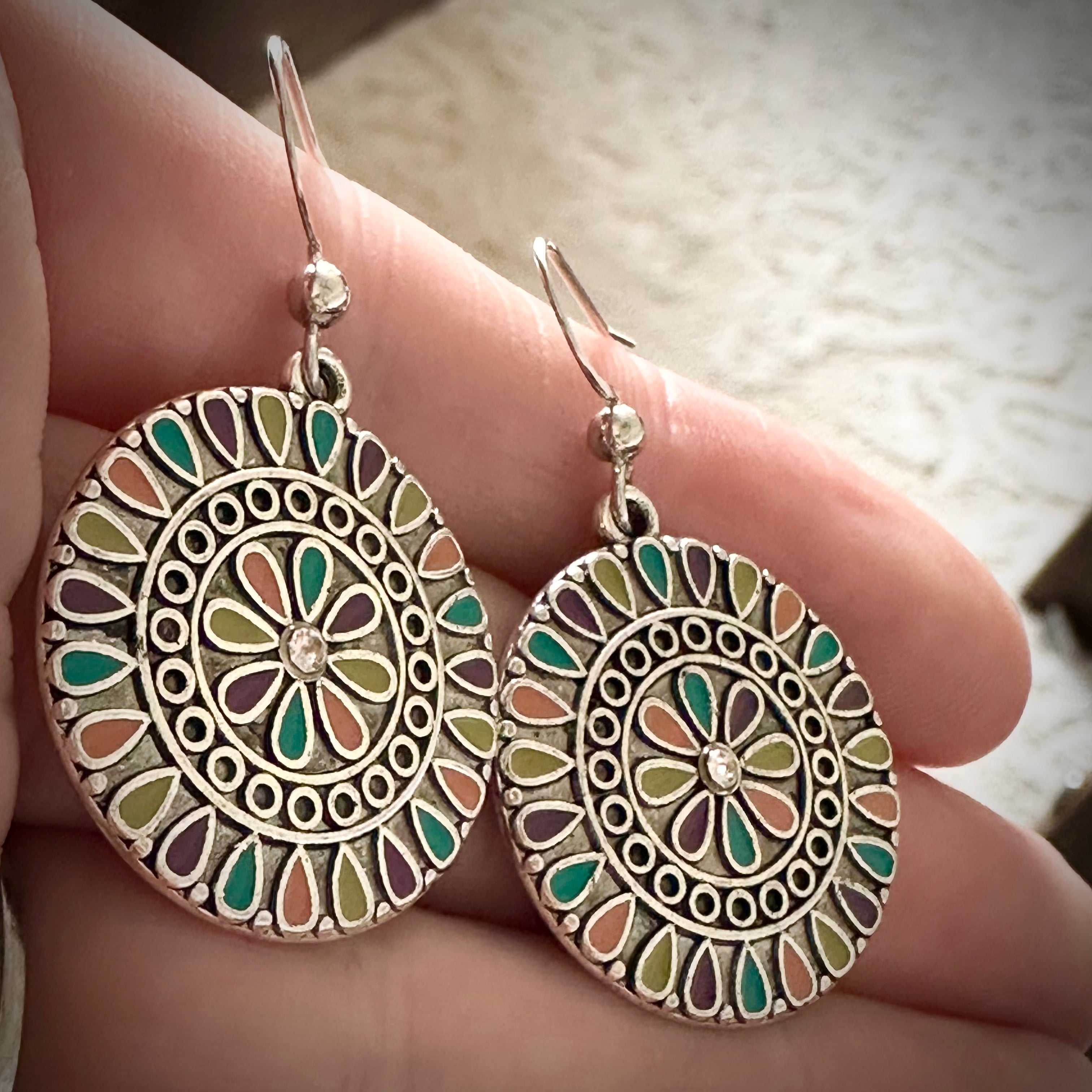 Boho colorful earrings