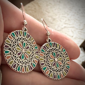Boho colorful earrings