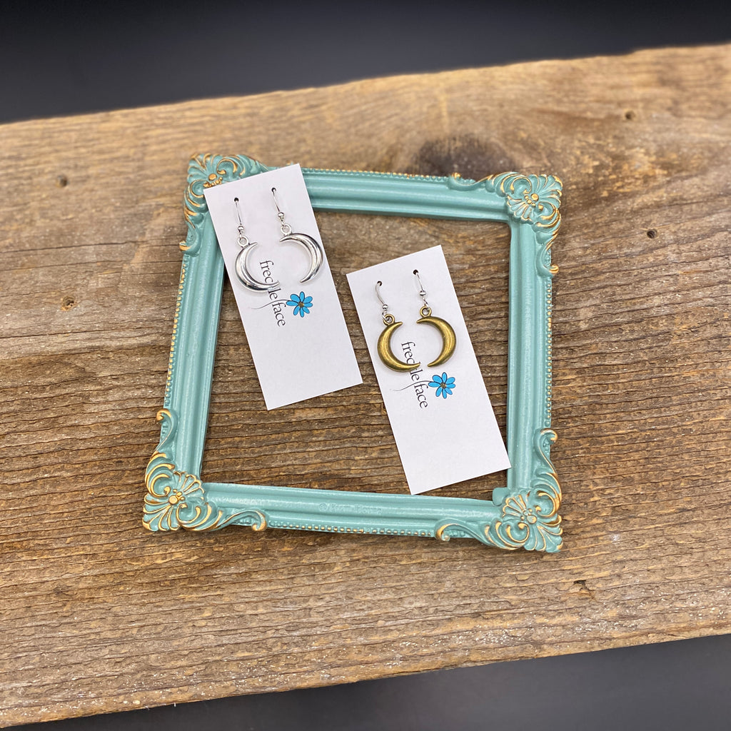 Crescent Moon Earrings
