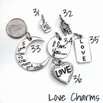 Family charm selection