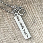 Simple Teacher necklace