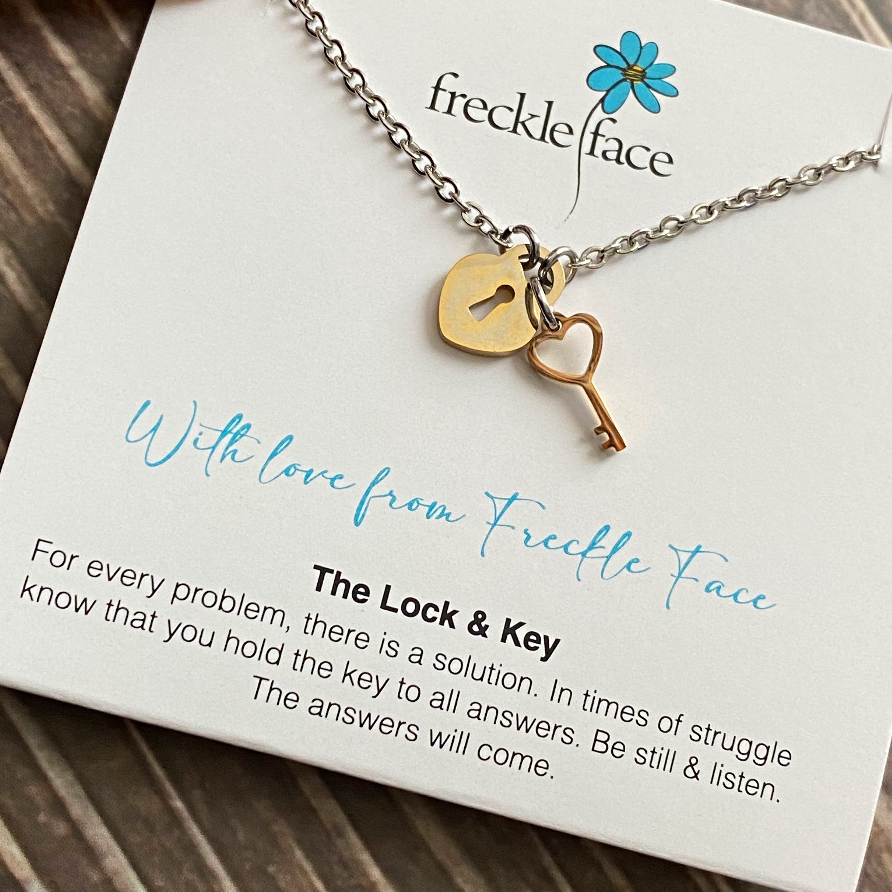 With Love from Freckle Face - Lock & Key