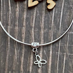 Simple charm bangle