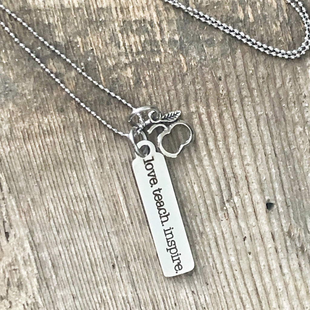 Simple Teacher necklace