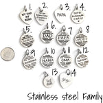Family charm selection
