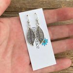 Filigree Leaf Earrings