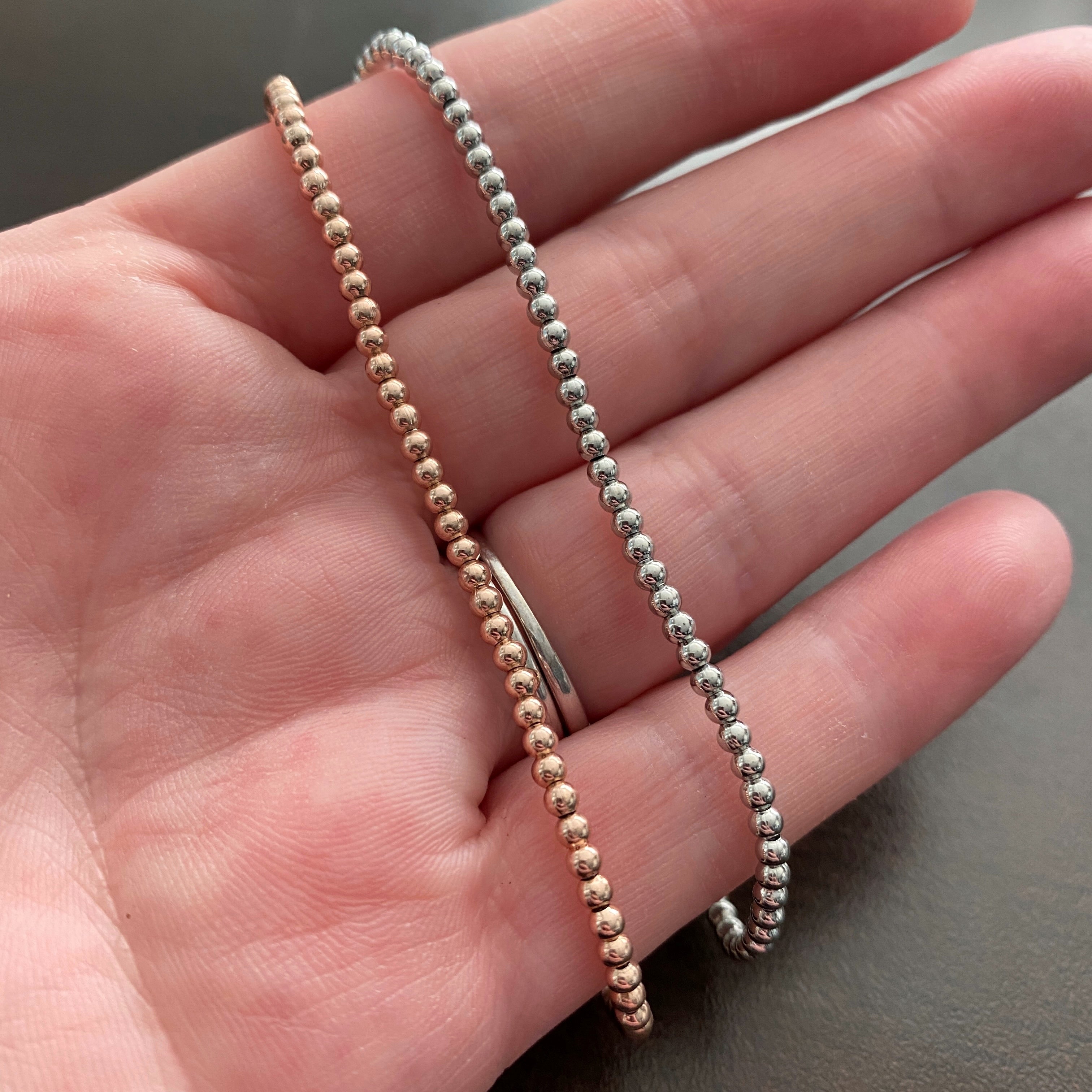 Tiny Beaded Adjustable Bracelets